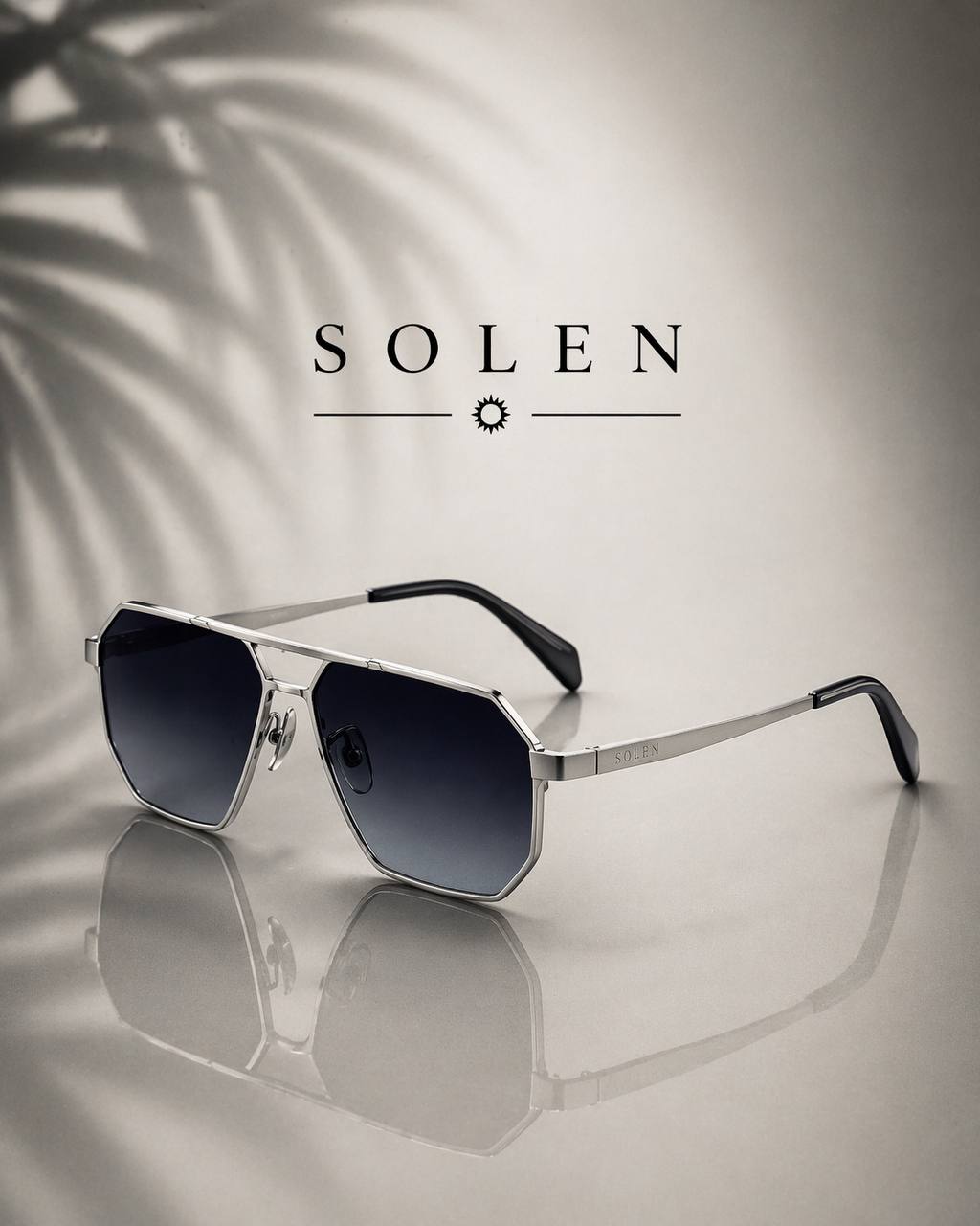 SOLEN Titanium Polarized Driving Sunglasses