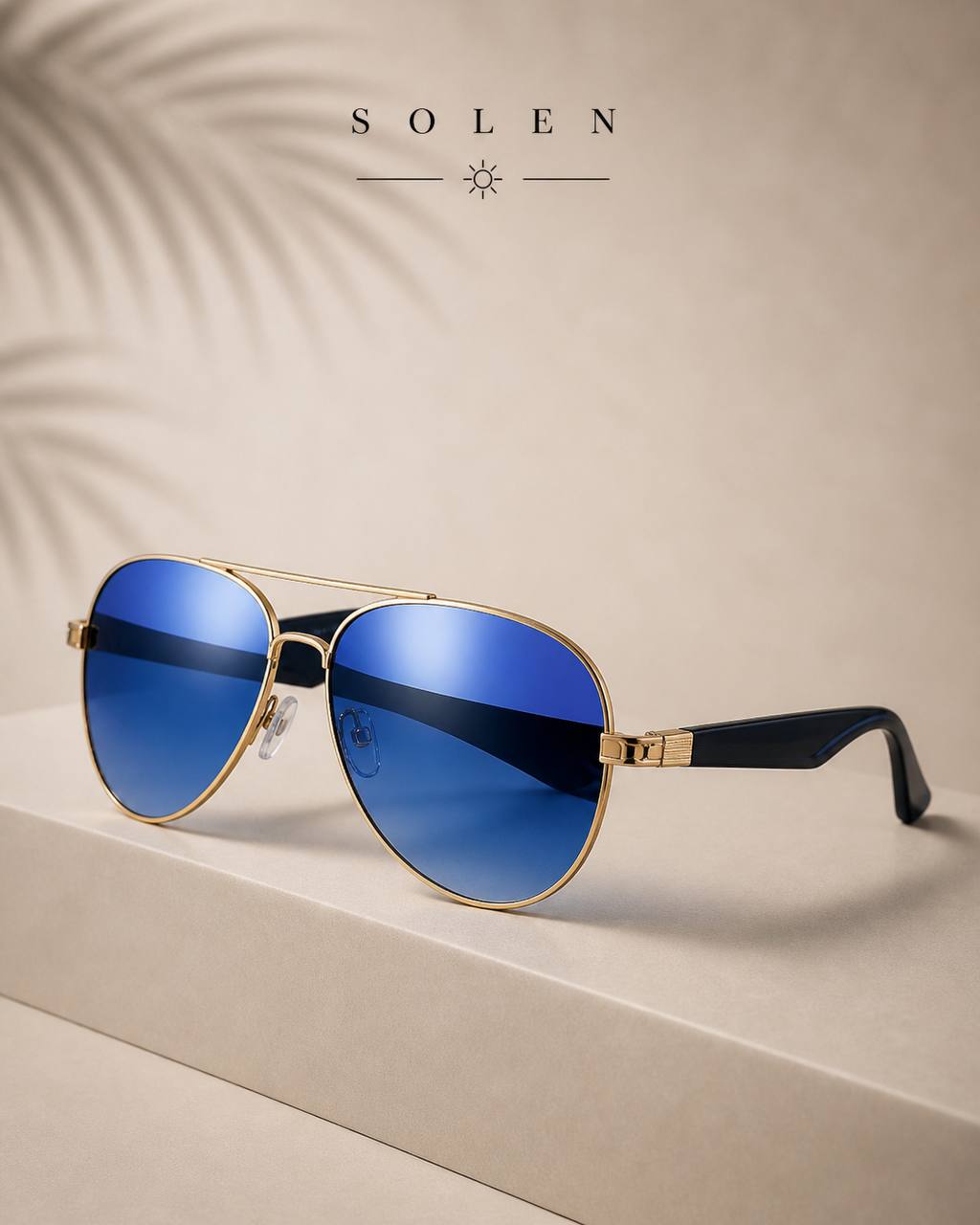 SOLEN™ Smart Audio Sunglasses – Bluetooth Music & UV Protection