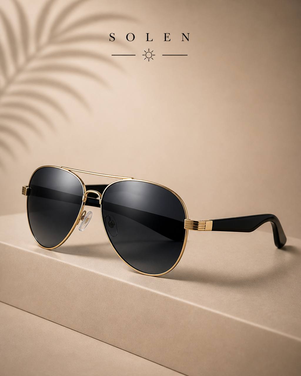 SOLEN™ Smart Audio Sunglasses – Bluetooth Music & UV Protection